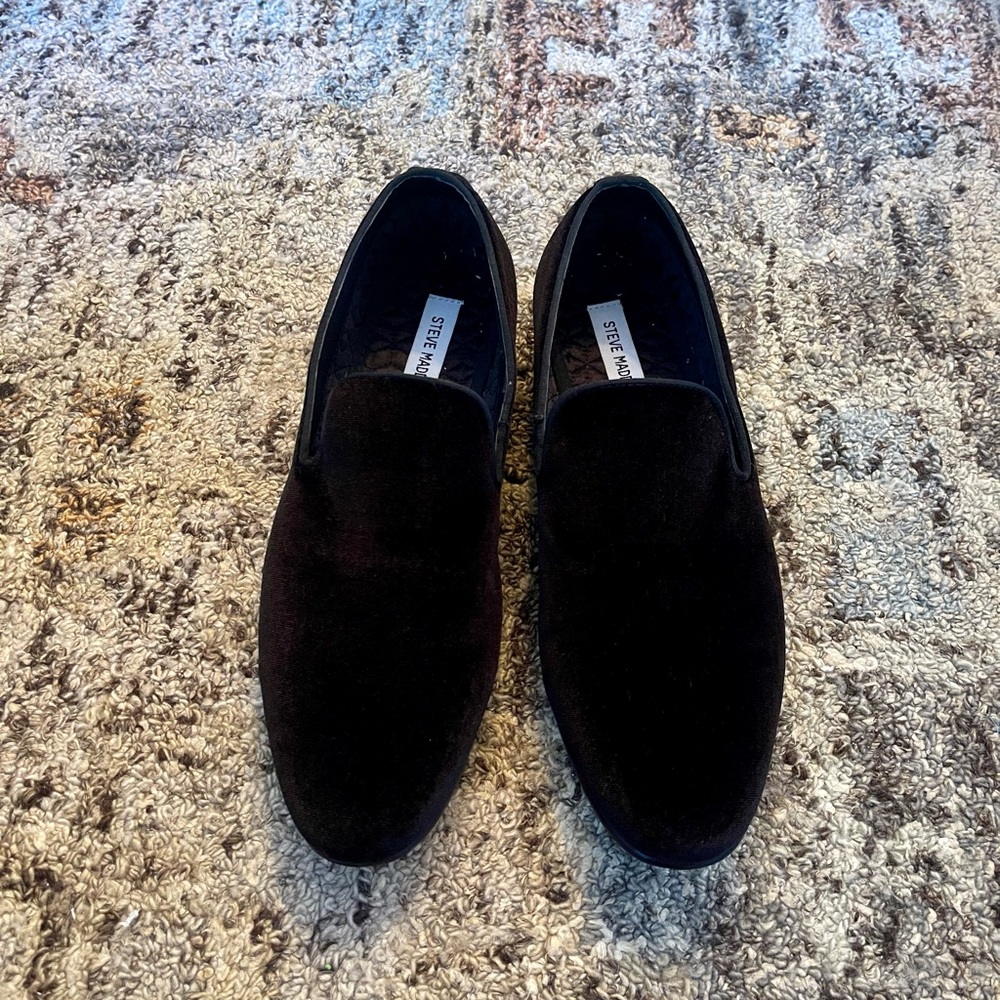 Steve Madden LAIGHT BLACK VELVET